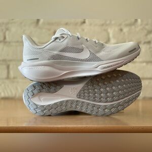 Nike Air Zoom Pegasus 41 Running Men Size 11.5 White Pure Platinum FD2722-102